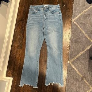 Loft “The Kick Crop” Jeans